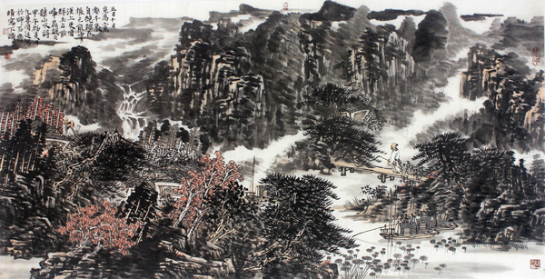 山水雄浑 花鸟朴茂——枣庄市美协副主席仇顺廷画作赏析