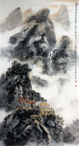 气势磅礴 意境幽远——衣惠春画作欣赏