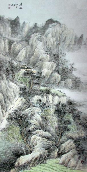 庞永泉画作将在《当代书画家》刊登