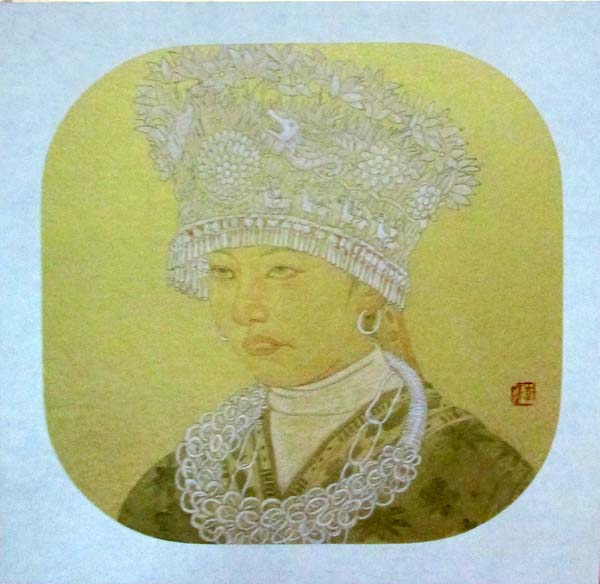 工以证道 明心见性——浅谈李任孚工笔苗女人物画作