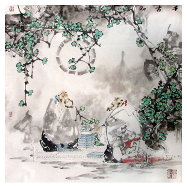中美协会员王巨亭画作参加成功美术馆网（微）拍第五期拍