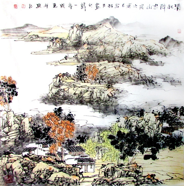 最美不过家乡景——成功美术馆网（微）拍第五期李晓东作