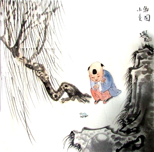成功美术馆网（微）拍第五期金增友人物作欣赏