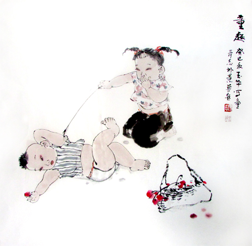 天真朴实 童趣童心——成功美术馆网（微）拍第六期徐玉
