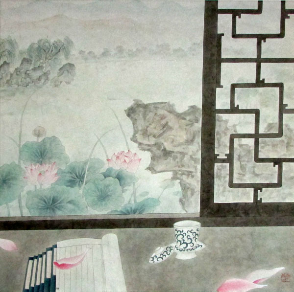 河南青年画家李勇画作将在《当代书画家》刊登发表