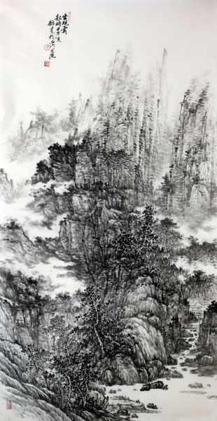 曹锦来画作将在《当代书画家》刊登