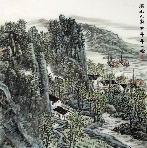 大气磅礴 气象万千——画家寿一峰作品欣赏