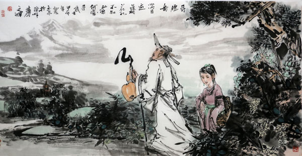 关注古典题材 汇注时代新意——李玉泉先生画作赏析