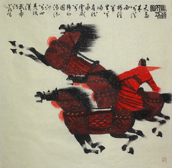 成功美术馆网（微）拍第七期曹小钦画作欣赏