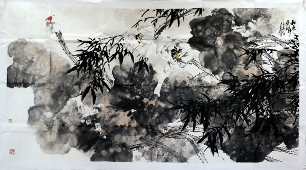 墨里乾坤 花卉清丽——福建省美协副秘书长李辉画作赏析