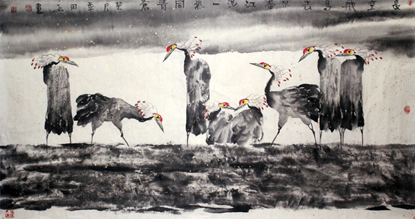 笔墨丹青写心象——成功美术馆网（微）拍第八期吴田玉画