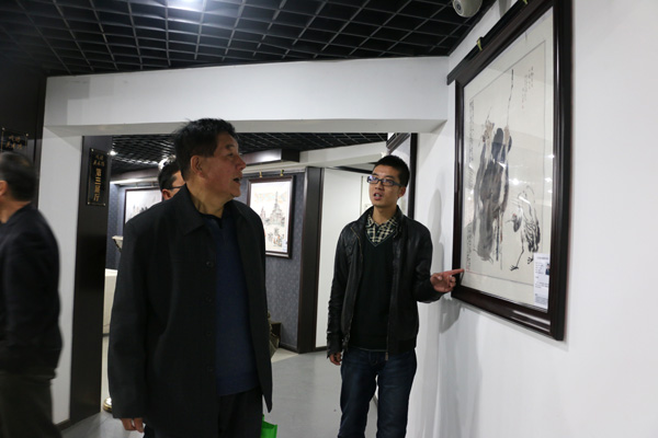 李维世教授做客成功美术馆