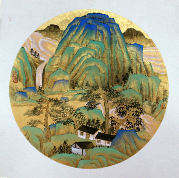 青年山水画家陈希功画作赏析