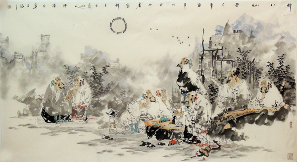 成功书画网（微）拍第十期王巨亭画作欣赏