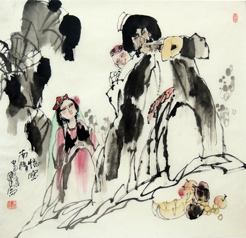 成功书画网（微）拍第十期冯国伟作品欣赏