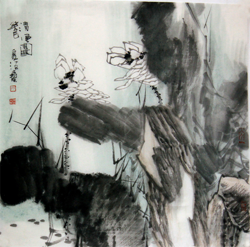 成功美术馆网（微）拍第十期胡海艺作品欣赏