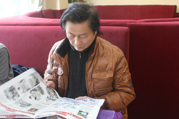 原吉林省美协主席易洪斌入选“2014中国画坛十大精英人物