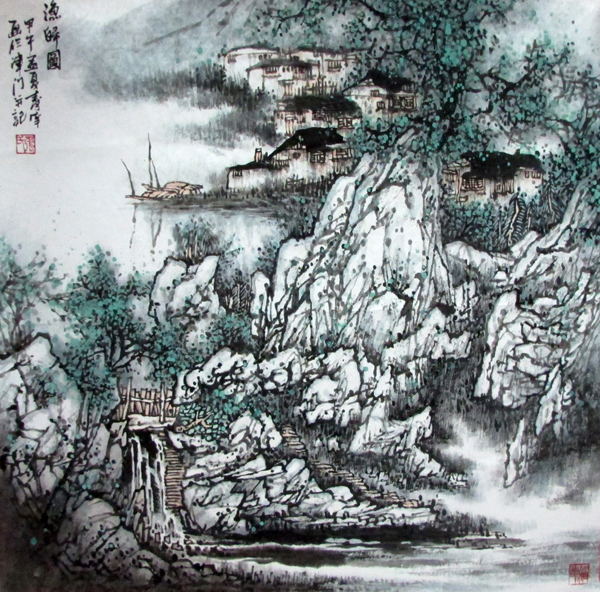天津市美术家协会副主席张寿庠入选“2014中国画坛十大精