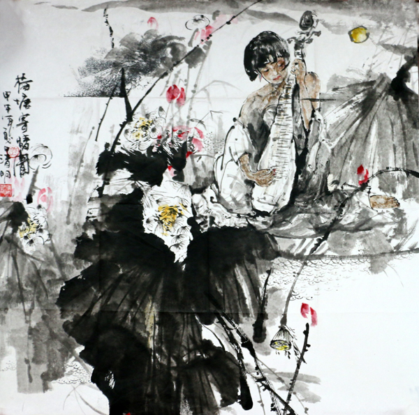 墨写生活 笔绘真情——李清明画作赏析