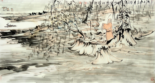 成功美术馆罗治安画作欣赏