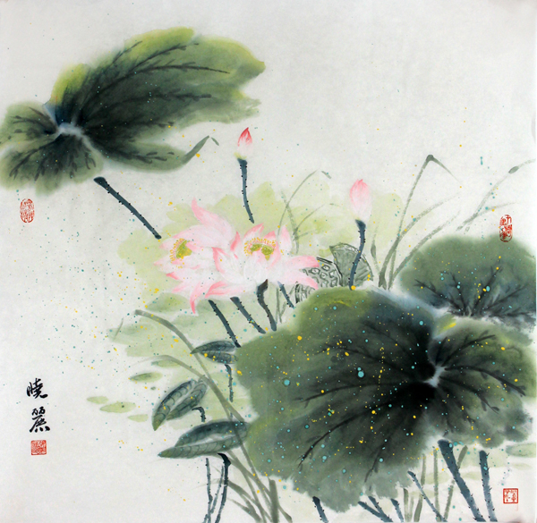 成功书画家网（微）拍第十二期徐晓丽画作赏析