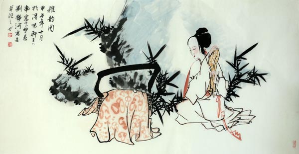 刘静河画作将在《当代书画家》刊登
