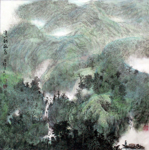 笔墨气韵——成功网（微）拍第十三期刘岳琥作品赏析
