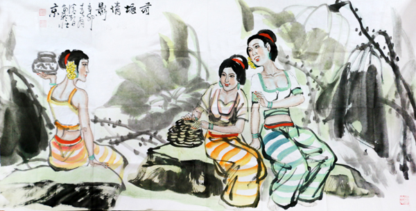 以绘画状写时代旋律——读张清智先生画作有感