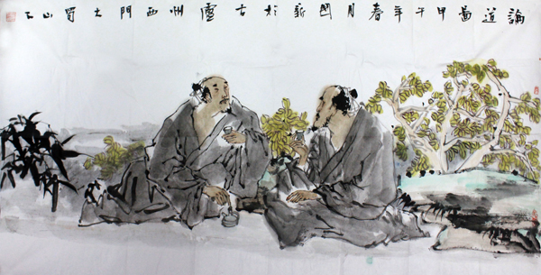 中国美术家协会理事杨国新入选“2014中国画坛十大实力派