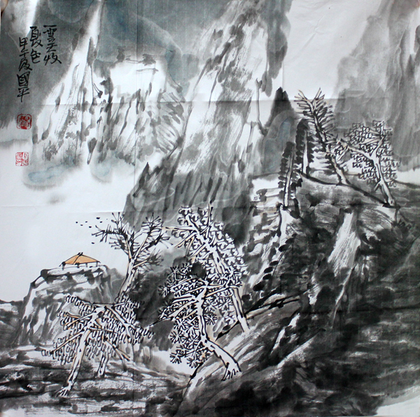 湖南美协副主席杨国平入选“2014中国画坛十大实力派画家