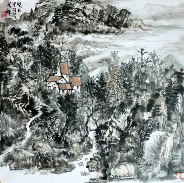 河北省美术家协会副主席颜景龙签约作品欣赏