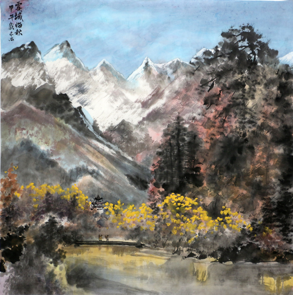 成功书画网（微）拍第十六期钱来忠画作欣赏