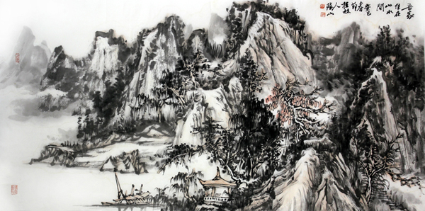 家山情浓——成功书画家网（微）拍第十六期阳山画作赏析