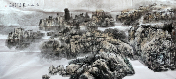 画家孟多昕签约兰州成功美术馆