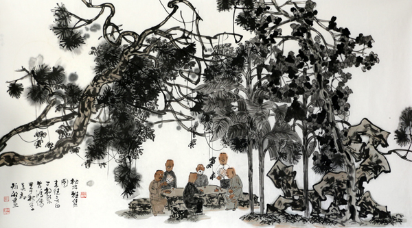 周矩敏荣获成功书画艺术研究院“2014—2015中国精英美术