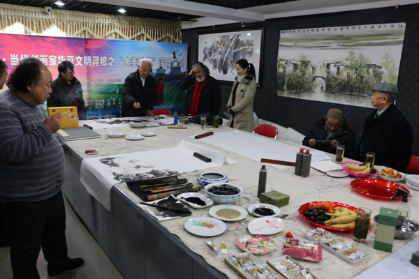 “2014——2015中国精英美术家年度人物方阵”画家代表笔
