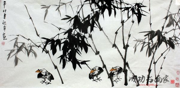 诗情画意描绘花鸟新世界——黄耿辛国画花鸟浅析