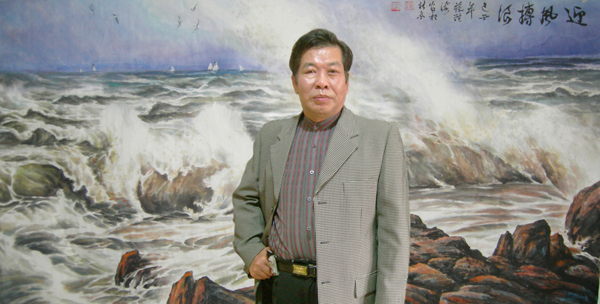 泼彩画家苏继海将参加妙香·乙未年晒佛节美术名家甘南行