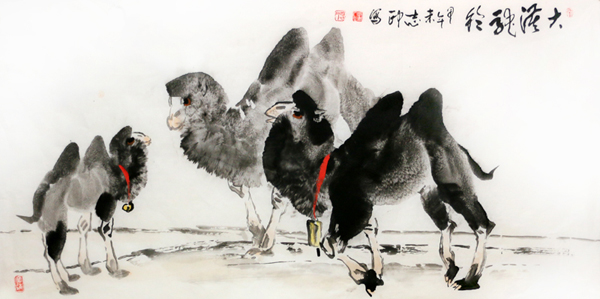 成功书画网（微）拍第十九期拍卖作品——杨志印花鸟作品