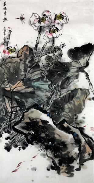 成功书画网（微）拍第二十期拍卖作品——徐晋平花鸟佳作