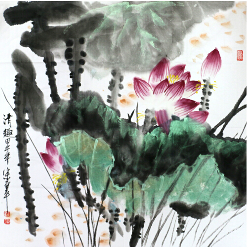 成功书画网（微）拍第二十期拍卖作品——宋亚平花鸟作品
