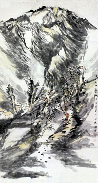 成功书画网（微）拍第二十期拍卖作品——张海峰山水作品