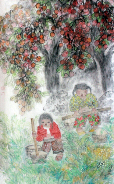 成功书画网（微）拍第二十期拍卖作品——胡冰人物作品