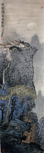 淡墨华彩绘家乡之韵——浅析杨挺笔下的工笔山水画
