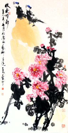 笔墨纵横绘繁花——蔡智大写意花鸟浅析
