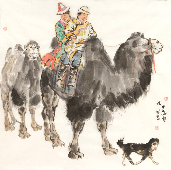 王晓银画作再入成功书画网（微）拍第二十六期