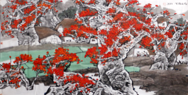 王良最新国画作品欣赏