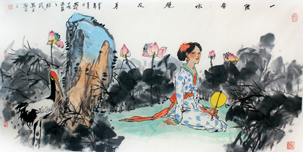 广西美协名誉主席刘绍昆画作入“时代岭南&#8226;粤桂琼三