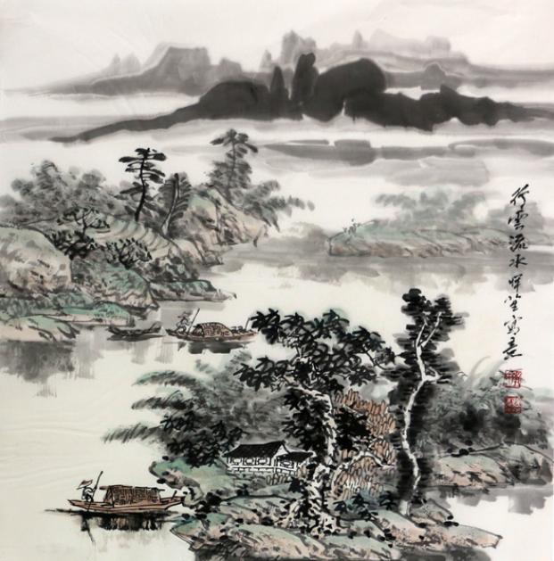 成功书画网（微）拍第二十八期拍卖——南恽笙山水作品