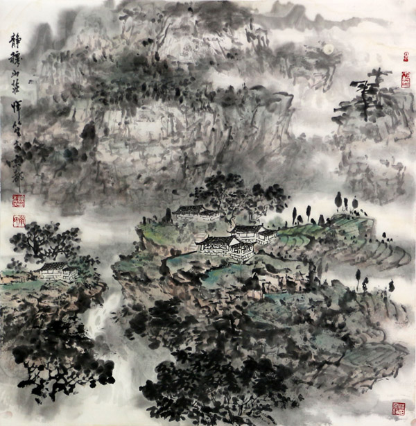 南恽笙作品入展“当代水墨·津冀实力画家10人双线联展”